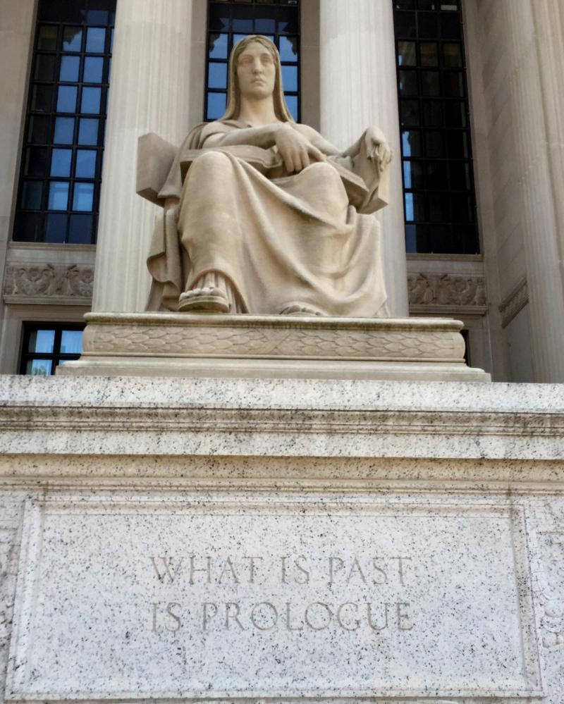 What is past is prologue